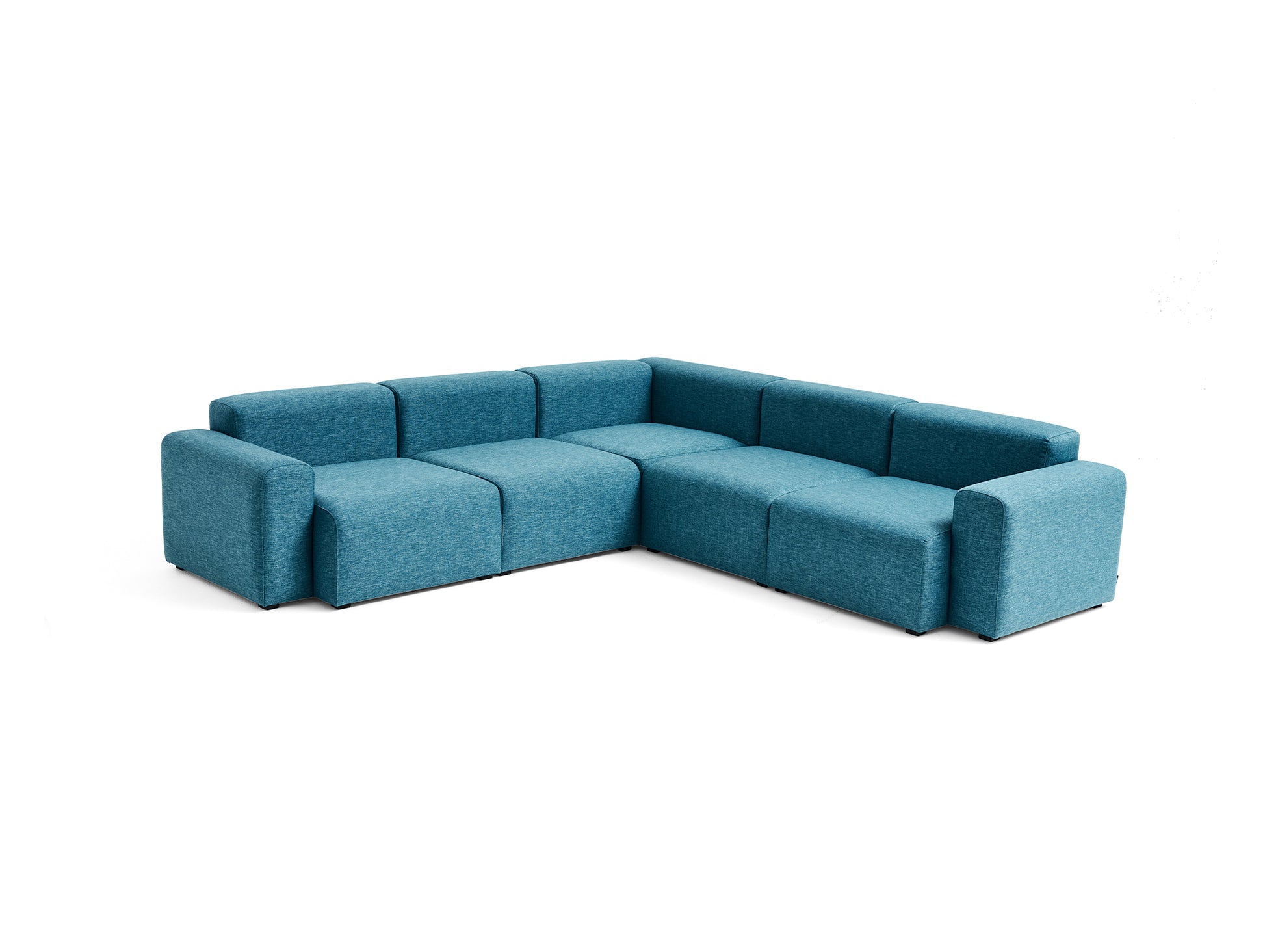 Mags Corner Sofa (Low Armrest) by HAY - Combination 1 (Left Armrest) / Metaphor 015