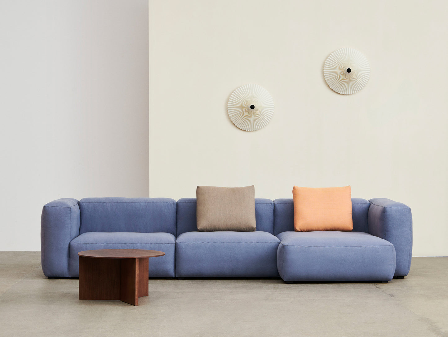 Mags Soft 3 Seater Sofa by HAY - Combination 10 / Osumi 30