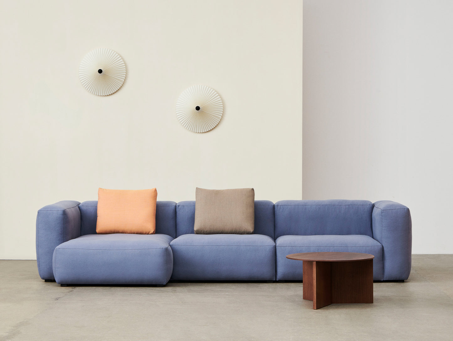 Mags Soft 3 Seater Sofa by HAY - Combination 10 / Osumi 30