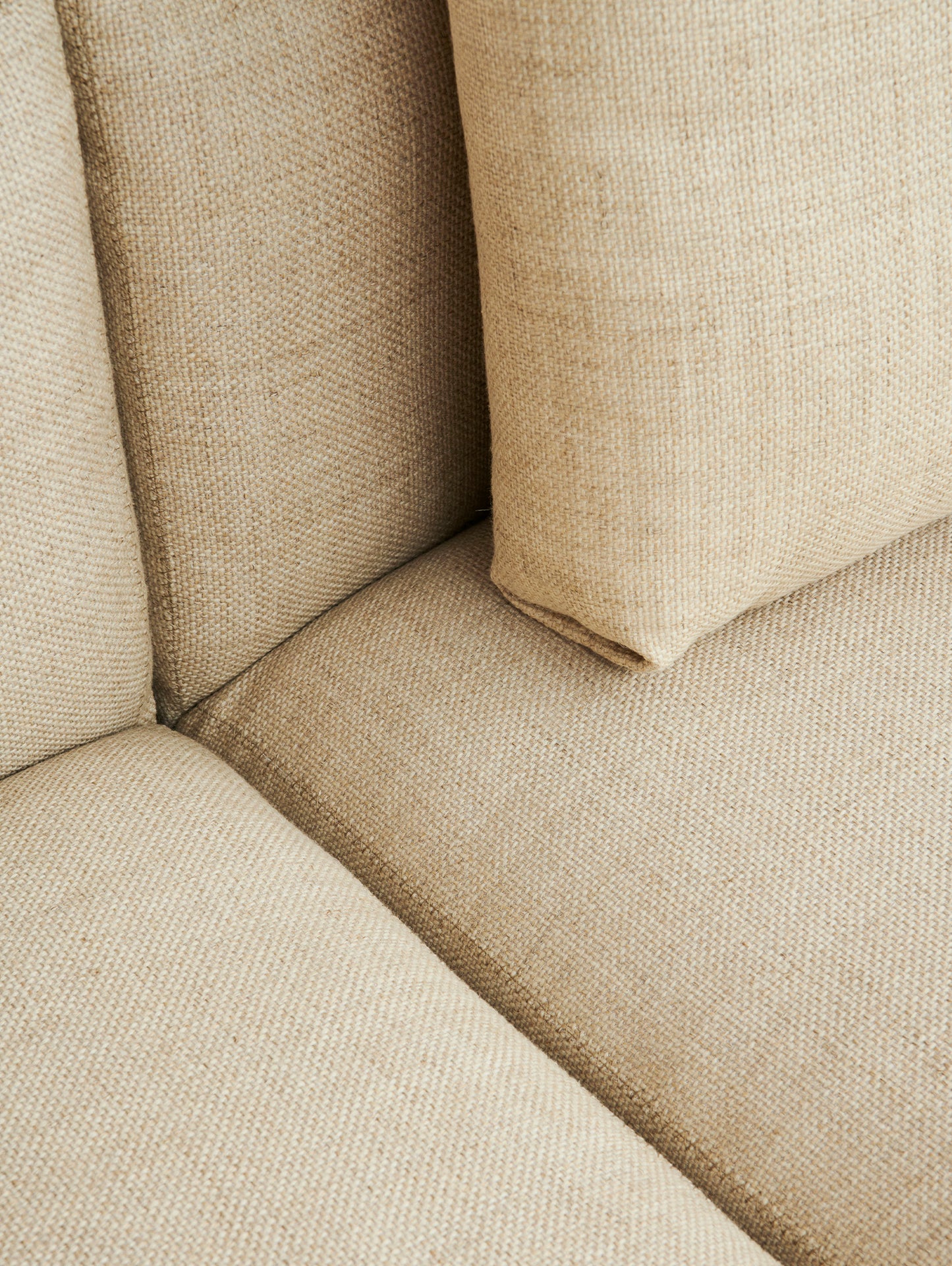 Mags Soft 2.5 Seater Sofa (Low Armrest) by HAY - Tadao 200 / Beige Stitching