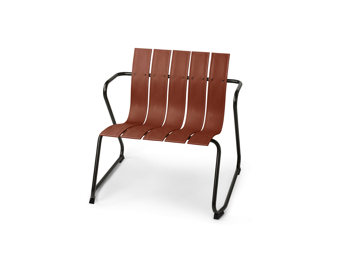 Ocean Lounge Chair by Mater - Burnt Red