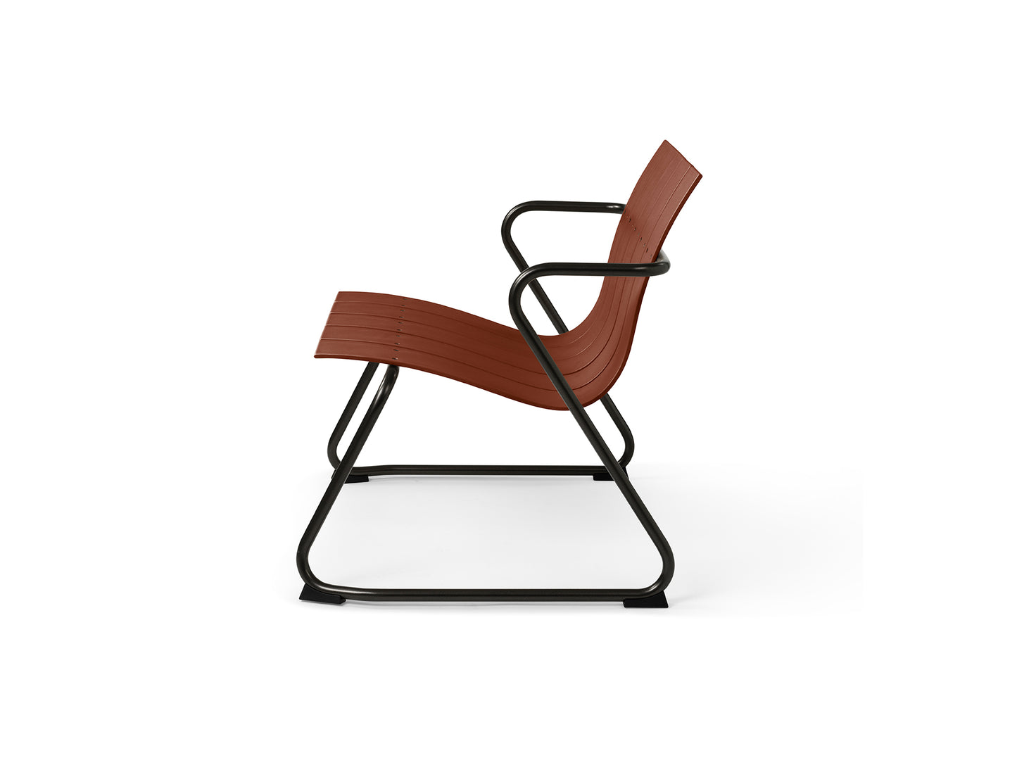 Ocean Lounge Chair by Mater - Burnt Red