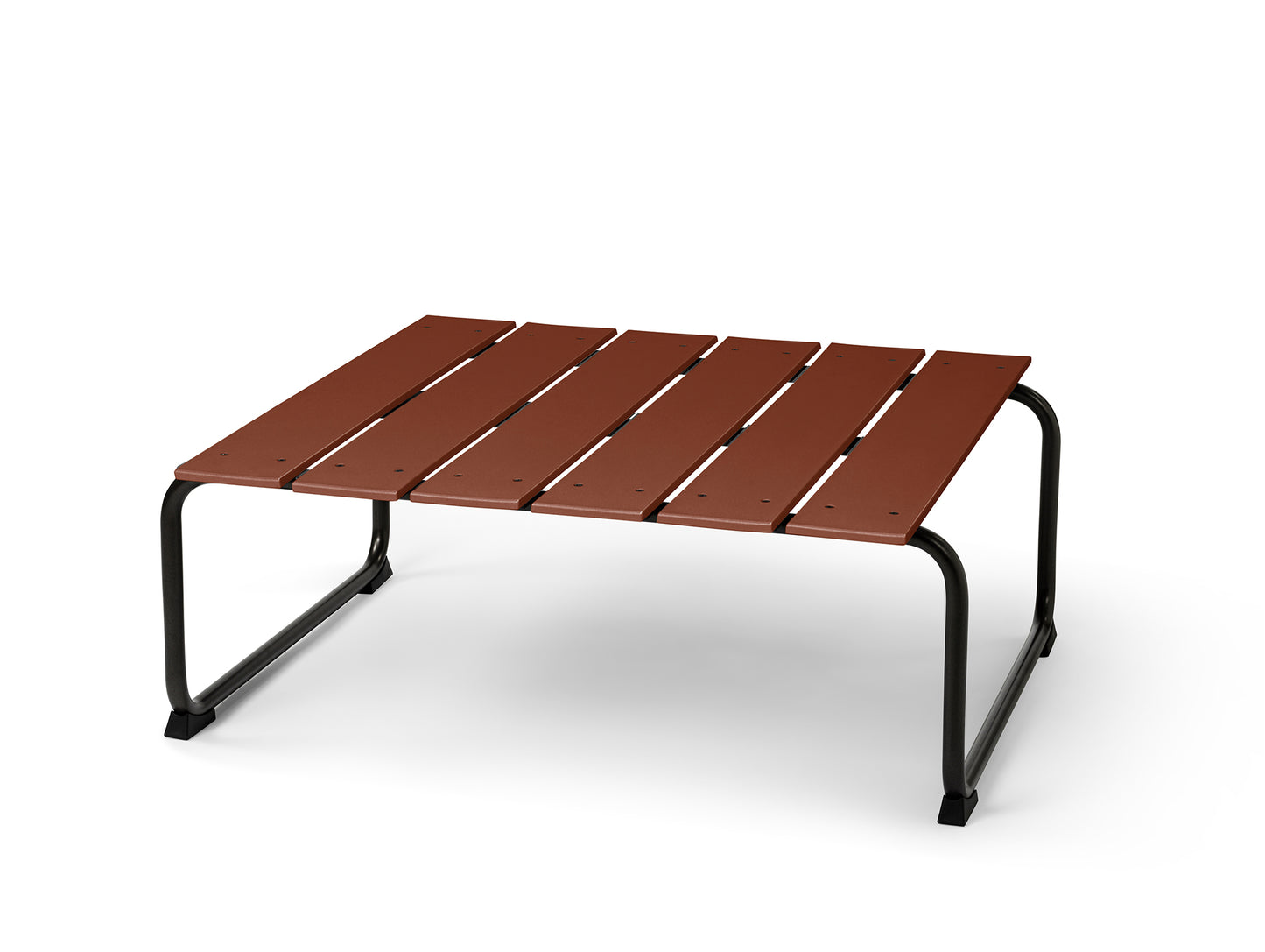 Ocean Lounge Table by Mater - Burnt Red