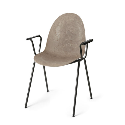 Eternity Armchair Without Upholstery by Mater - Light Coffee Shell