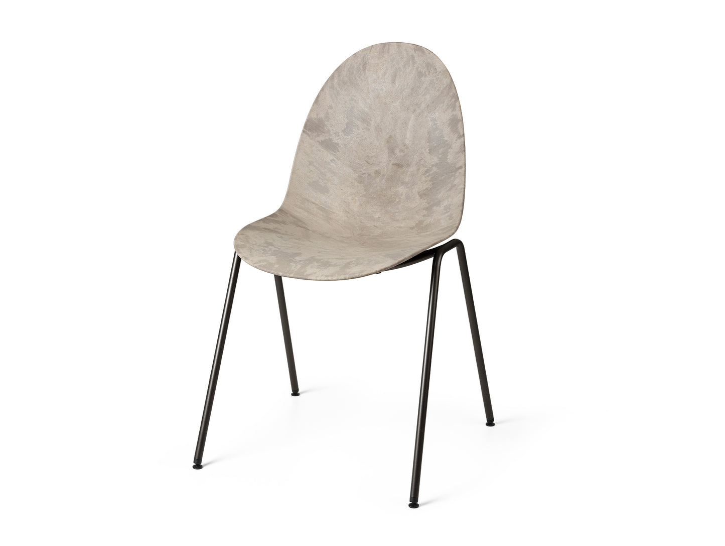 Eternity Sidechair Without Upholstery by Mater - Wood Waste Shell