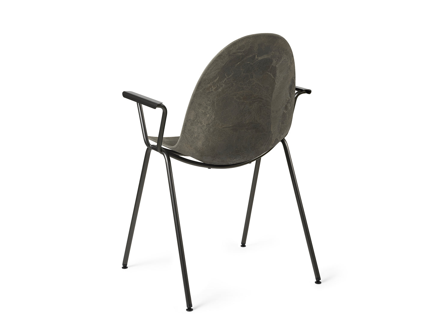 Eternity Armchair Without Upholstery by Mater - Dark Coffee Shell