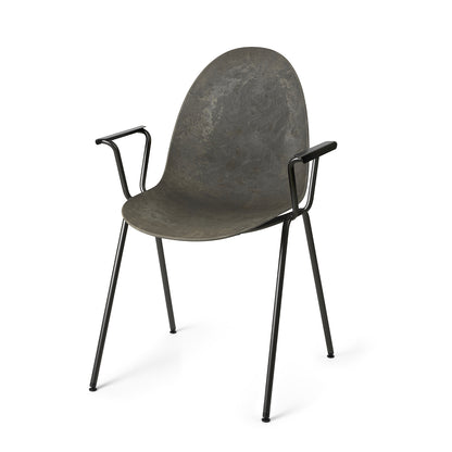 Eternity Armchair Without Upholstery by Mater - Dark Coffee Shell