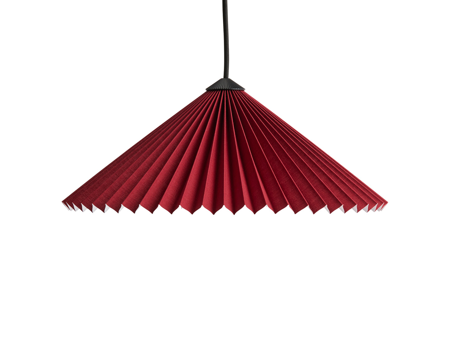 Matin Pendant Lamp by HAY - D38 cm / Oxide Red