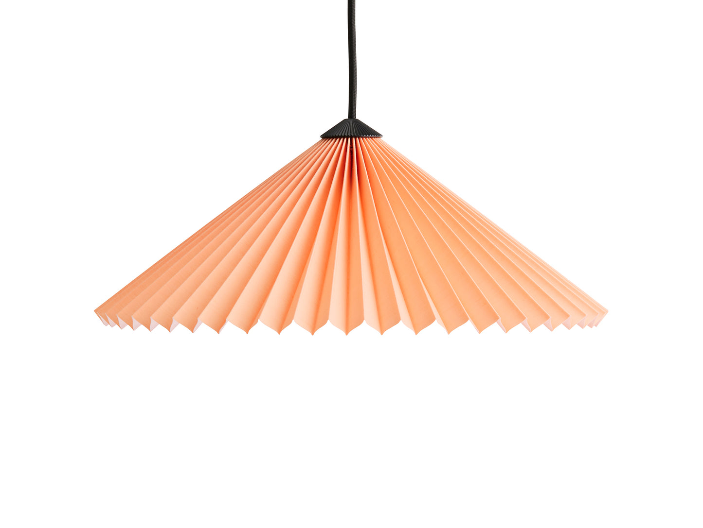 Matin Pendant Lamp by HAY - D38 cm / Peach