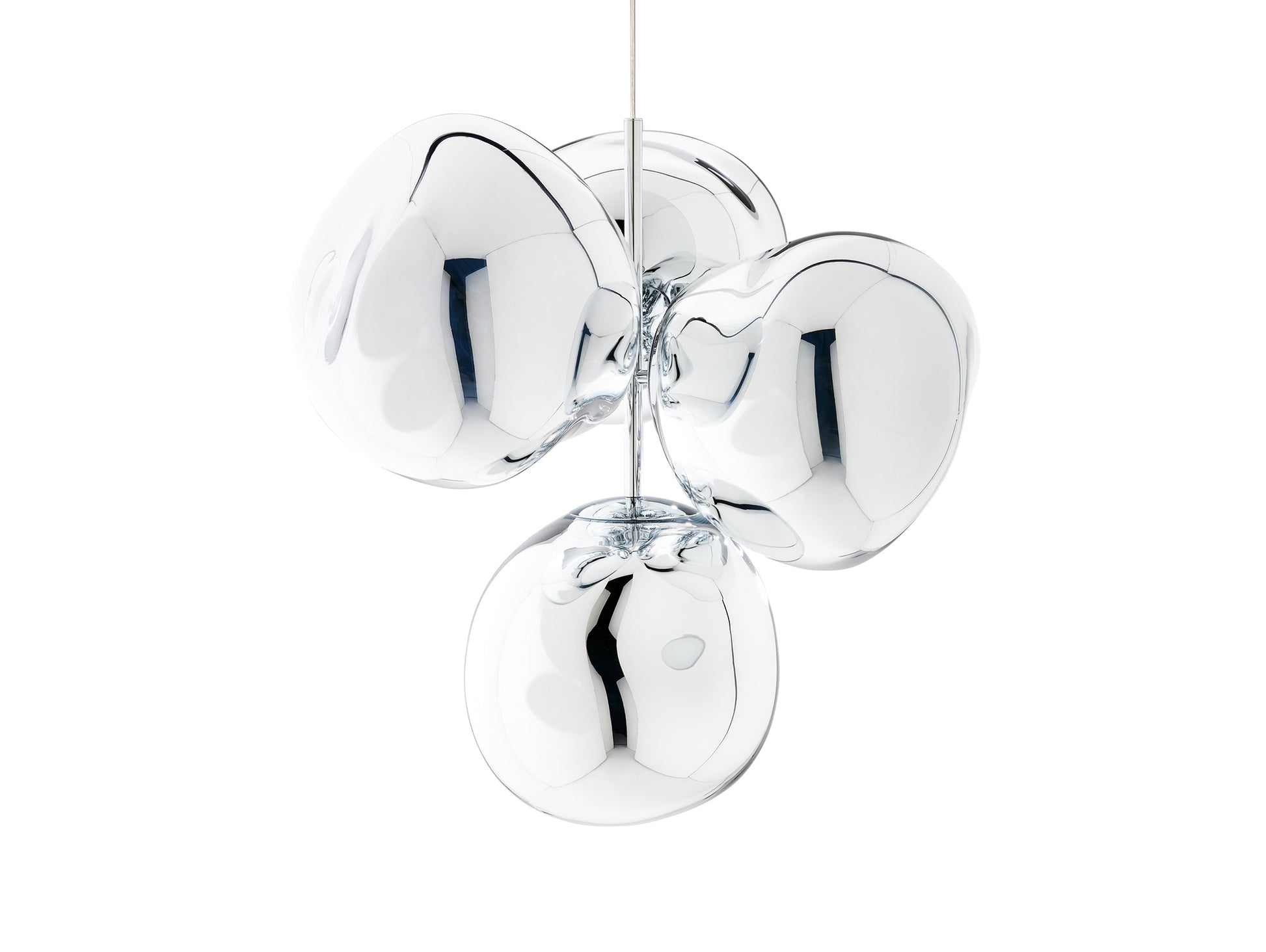 Melt LED Chandelier by Tom Dixon - Small / Chrome