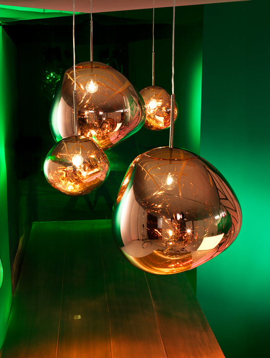 Melt LED Mini Pendant by Tom Dixon - Copper