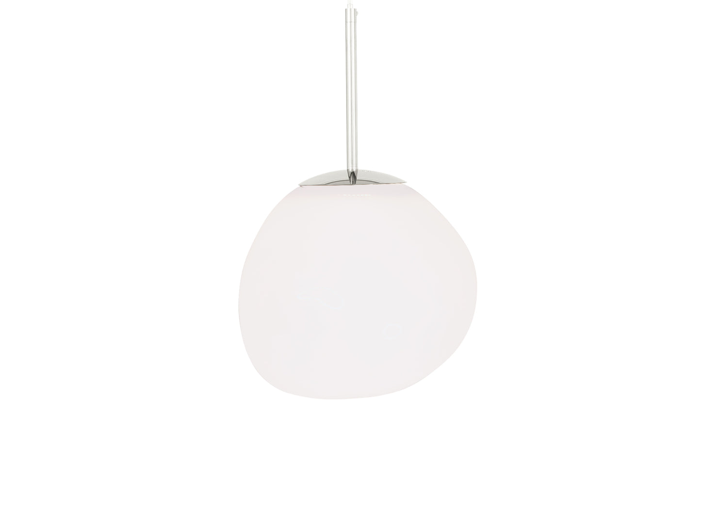 Melt LED Mini Pendant by Tom Dixon - Opal / Silver