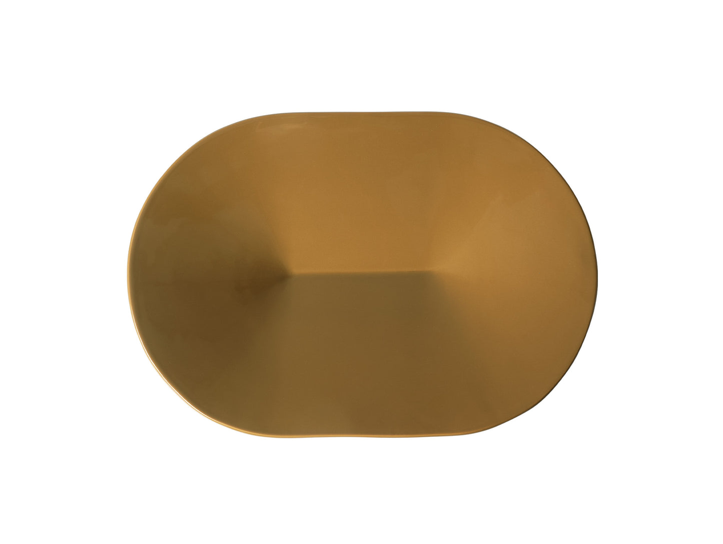 Mere Bowl by Muuto - 52 x 36 cm / Brown Green Mere