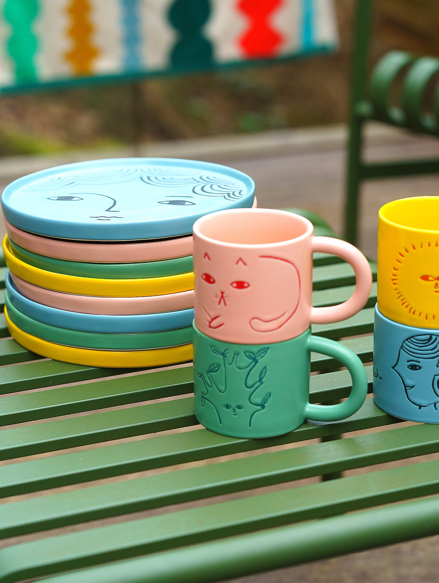Cat Mug by Donna Wilson