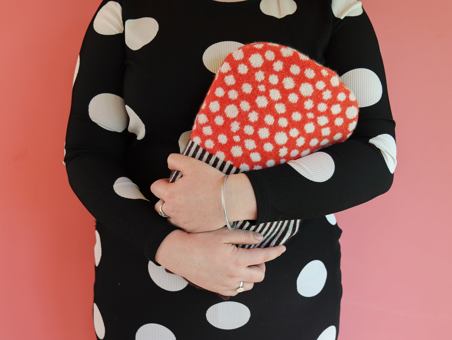 Mushroom Hot Water Bottle by Donna Wilson