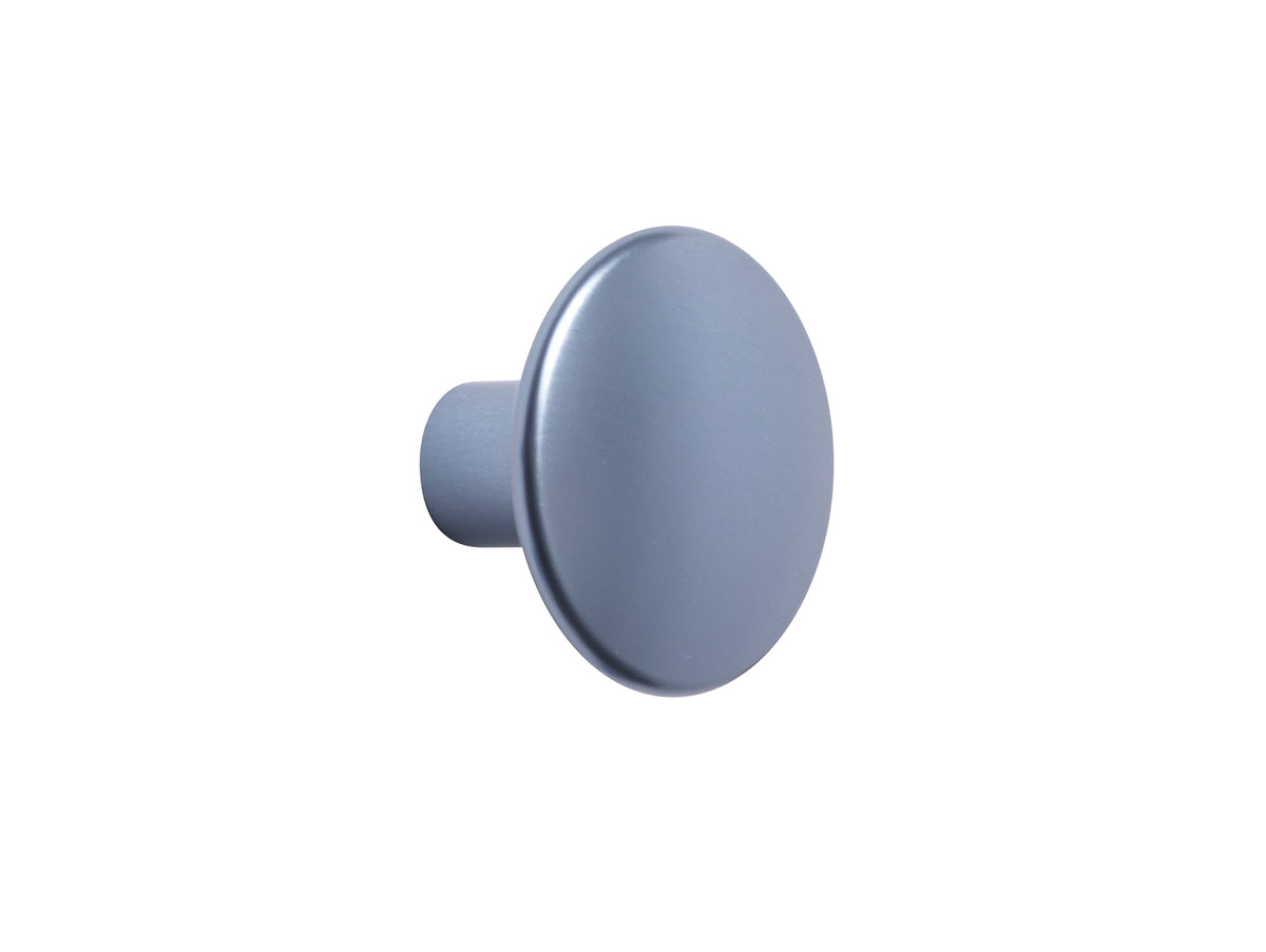 The Dots Metal Hooks by Muuto - Medium / Pale Blue Steel