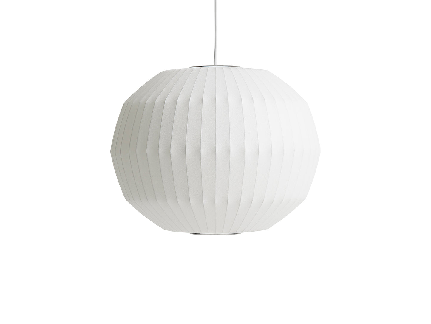 George Nelson Angled Sphere Bubble Pendant Lamp - Medium