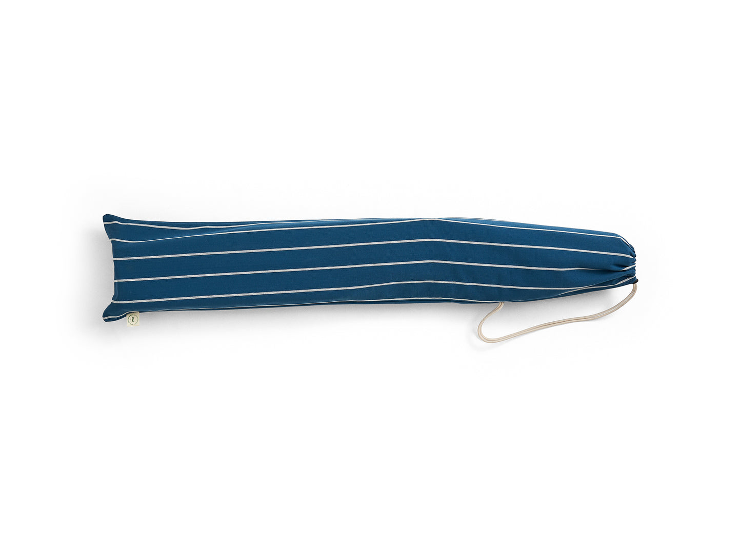 Outdoor Market Folding Chair by HAY - Blue with Beige Stripe