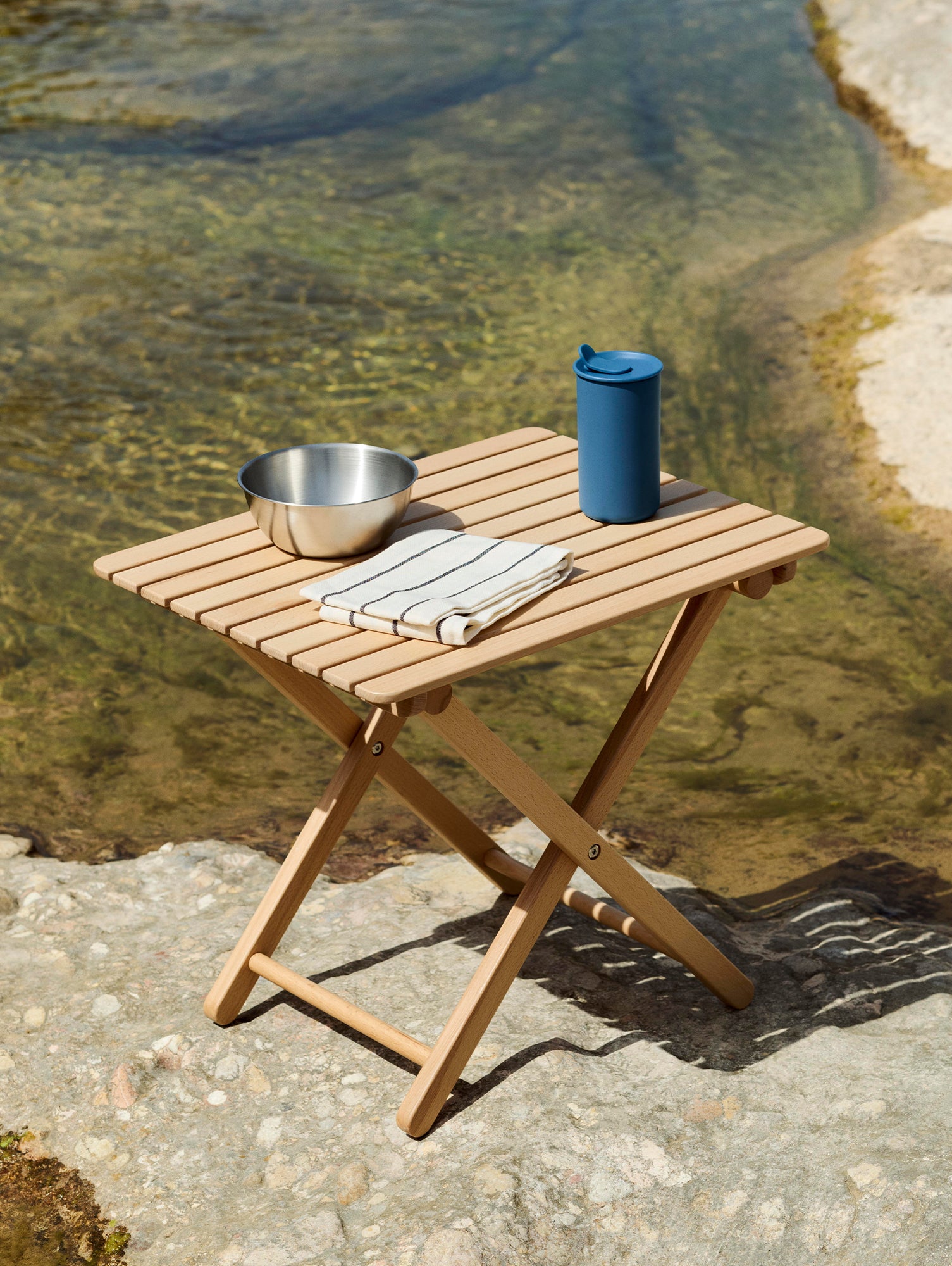 Outdoor Market Folding Table by HAY – Really Well Made