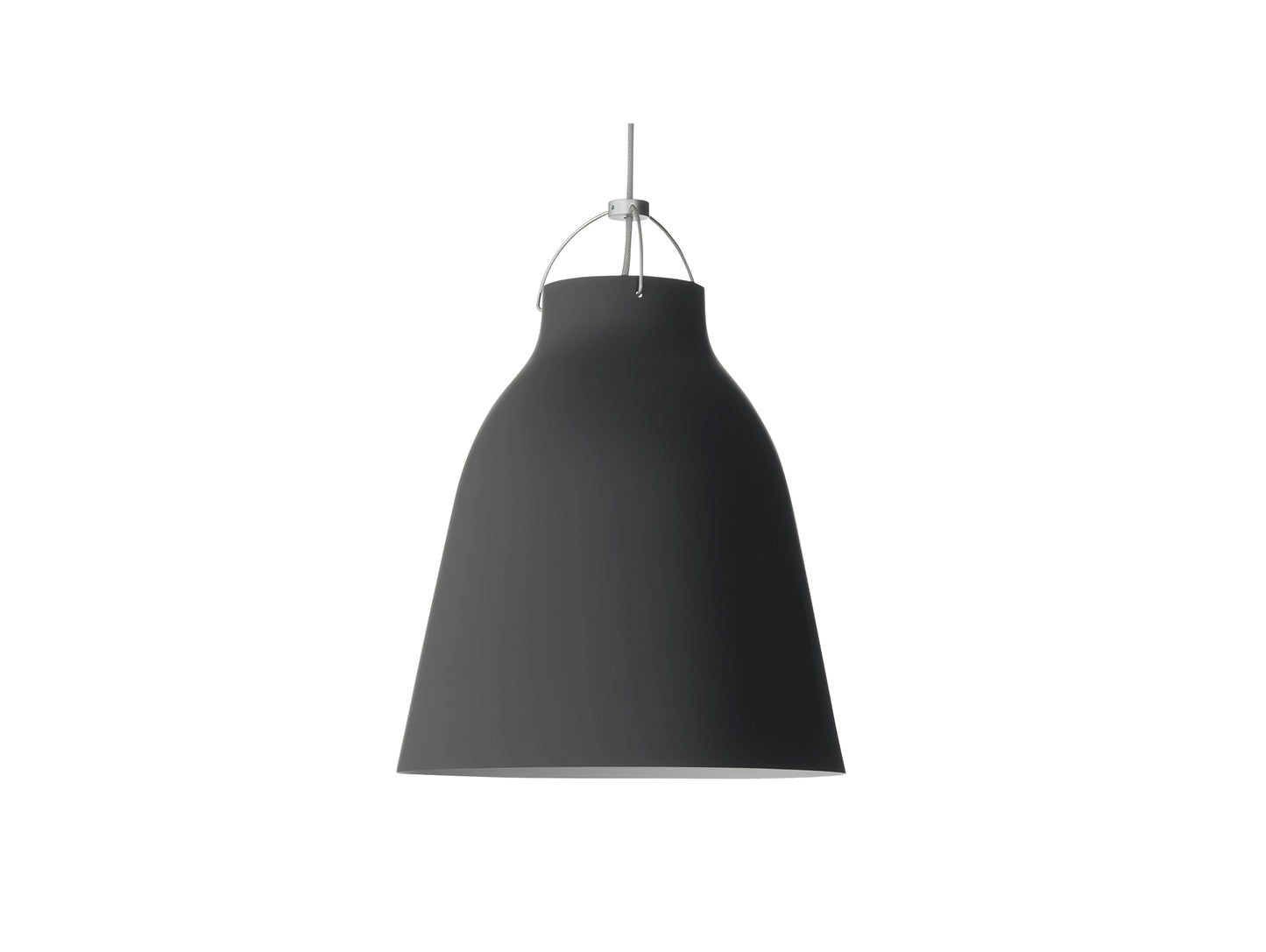 Caravaggio Pendant Light by Fritz Hansen - P3 / Matt Black Aluminium