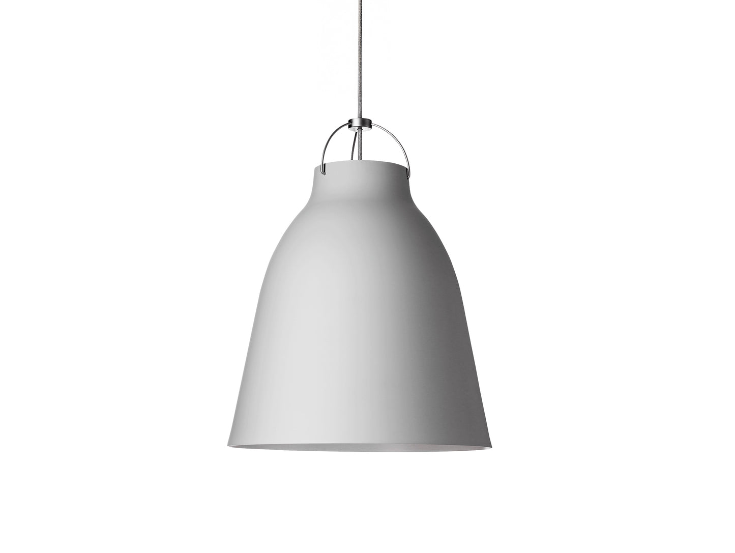 Caravaggio Pendant Light by Fritz Hansen - P3 / Matt White Aluminium