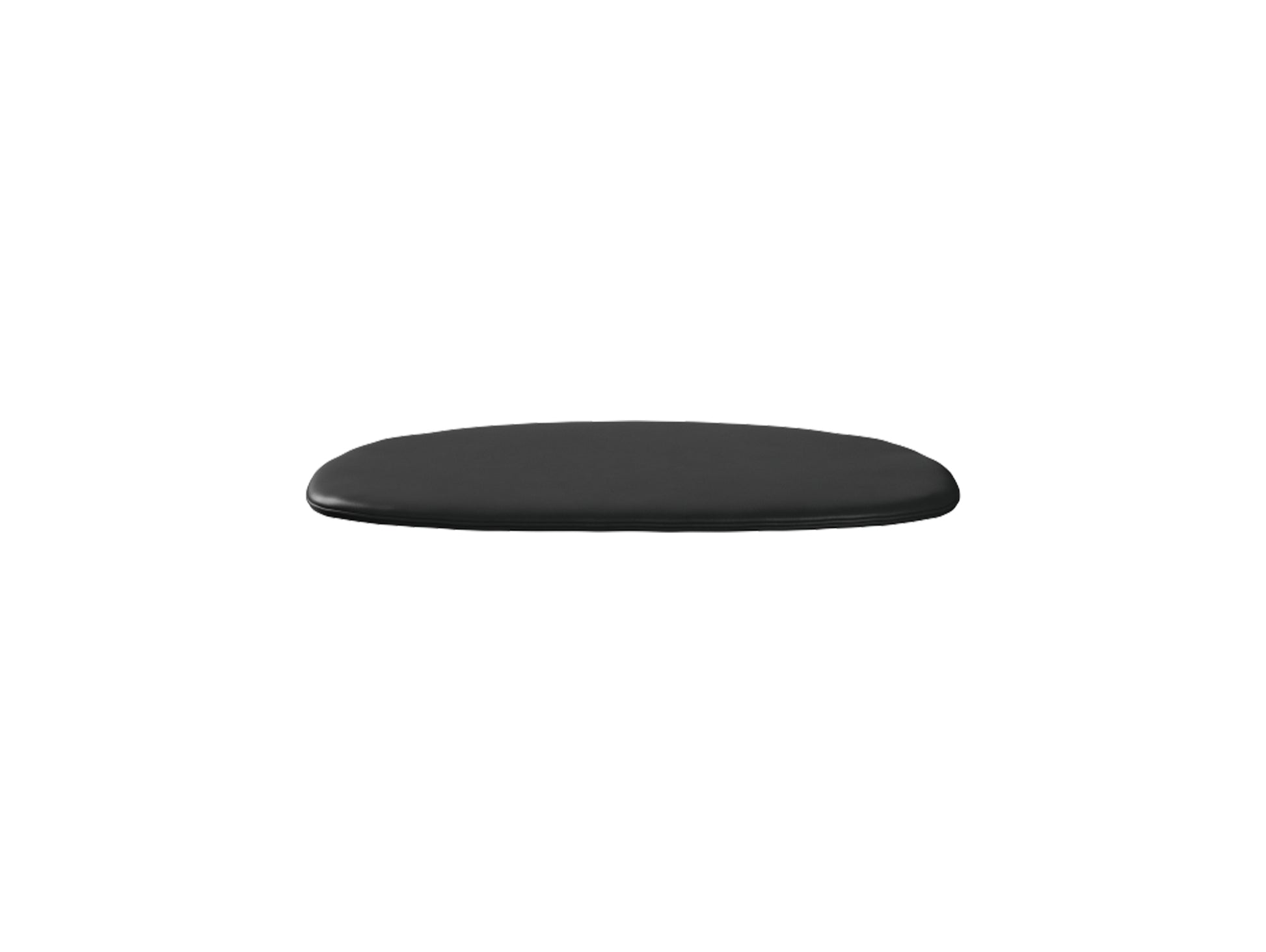 PK15 Dining Chair Seat Cushion by Fritz Hansen - Black Leather