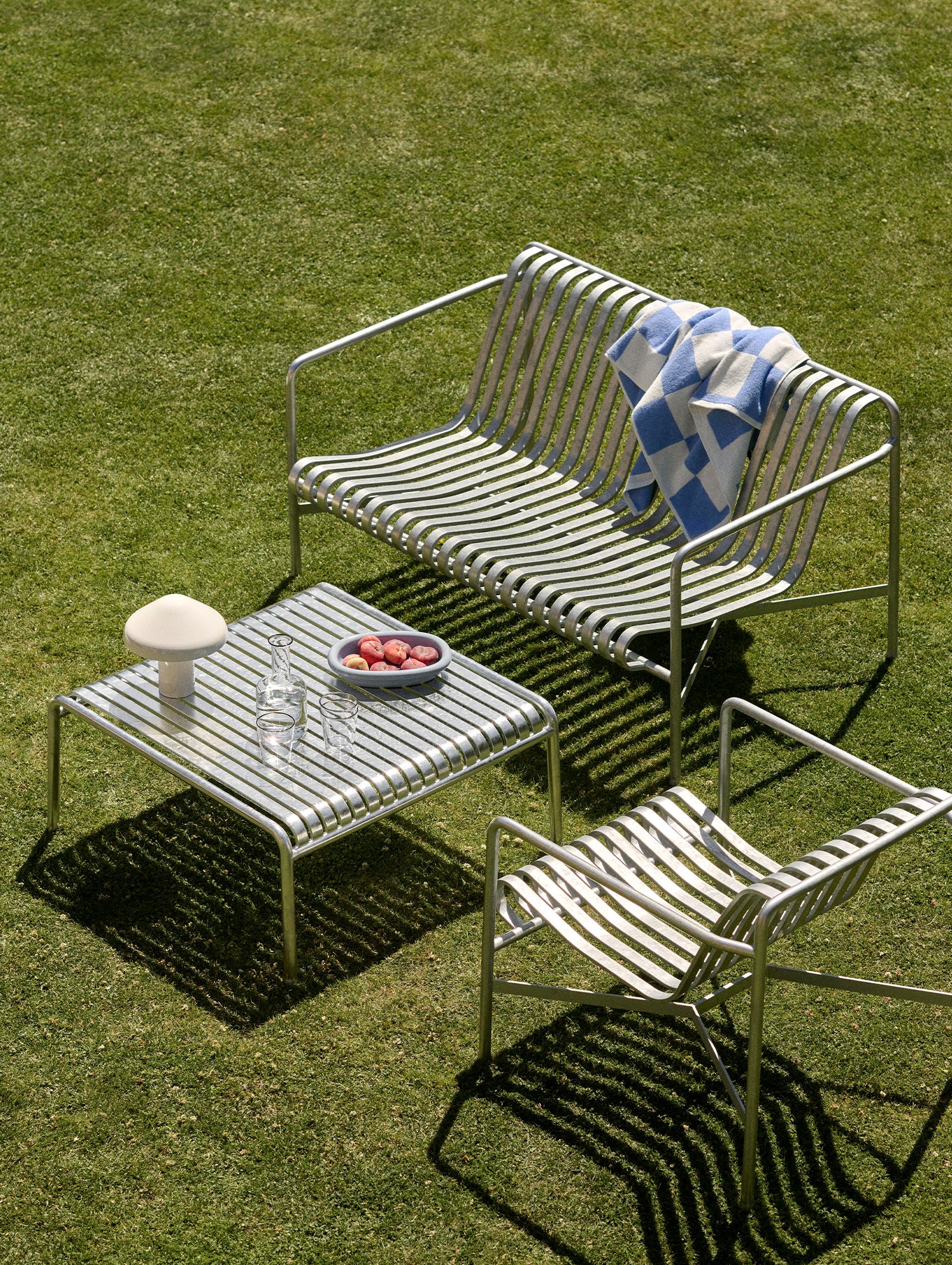 Palissade Low Table by HAY - Hot Galvanised