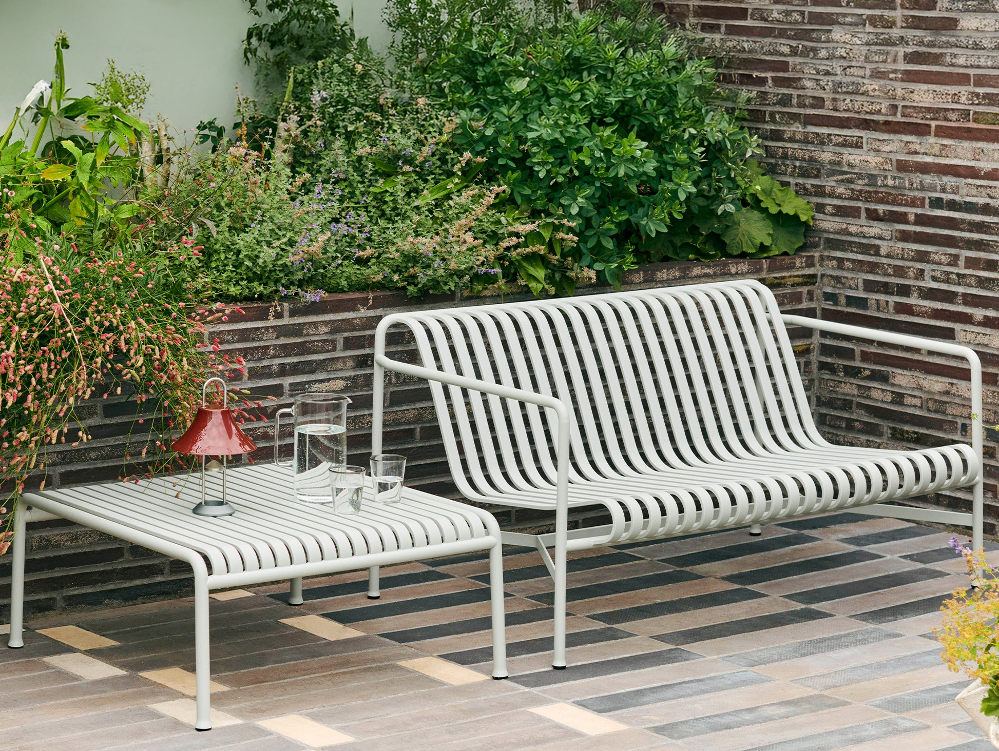 Palissade Low Table by HAY - Sky Grey