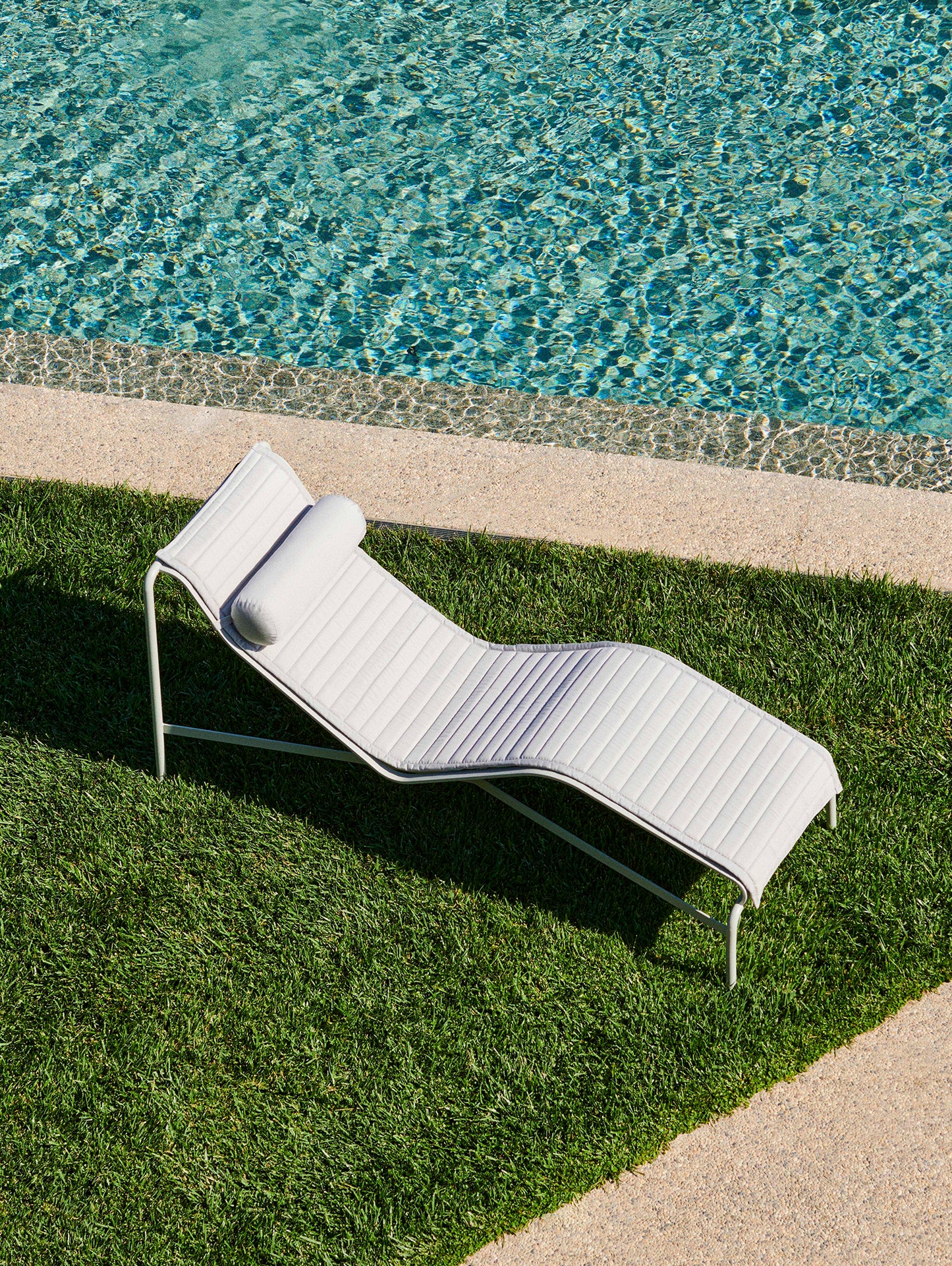 Palissade Chaise Longue Headrest Cushion by HAY - Sky Grey
