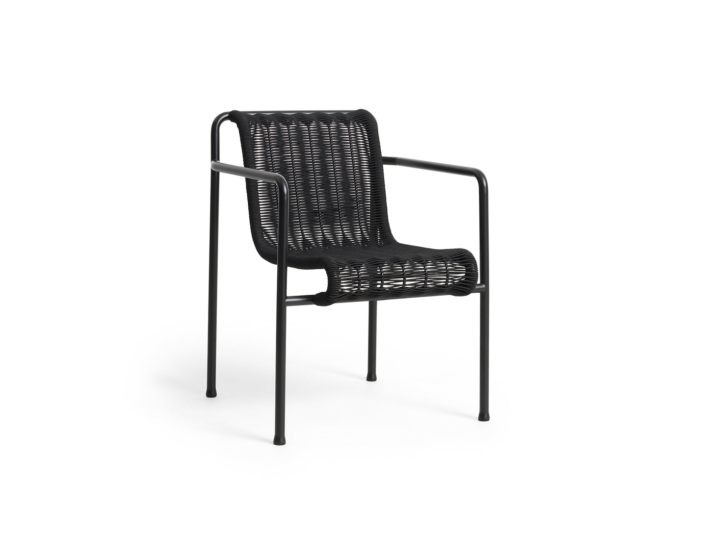 Palissade Cord Dining Armchair by HAY - Anthracite Cord