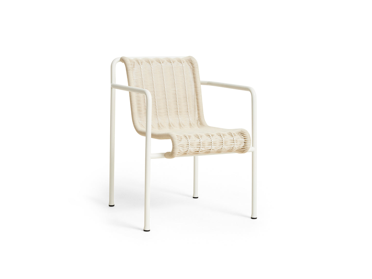 Palissade Cord Dining Armchair by HAY - Cream White Cord