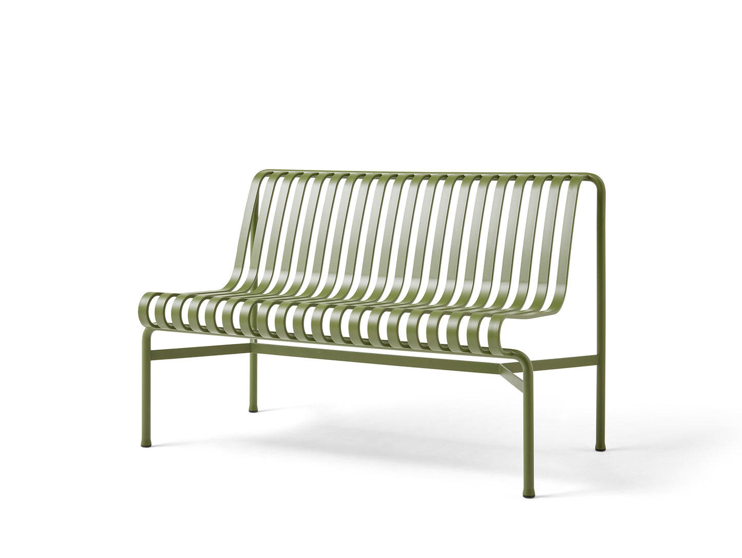 HAY Palissade Dining Bench without Armrest - Olive