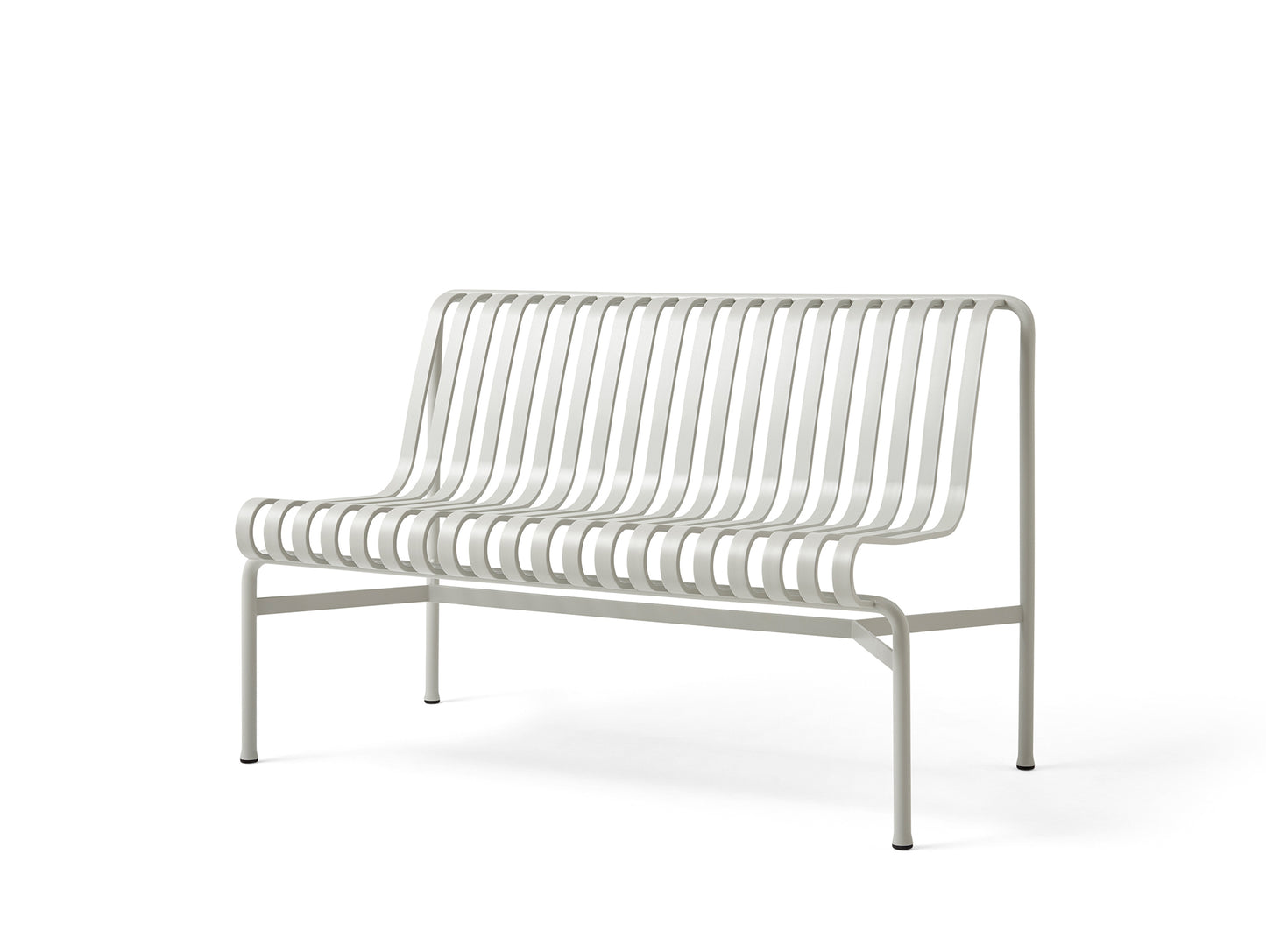 HAY Palissade Dining Bench without Armrest - Sky Grey