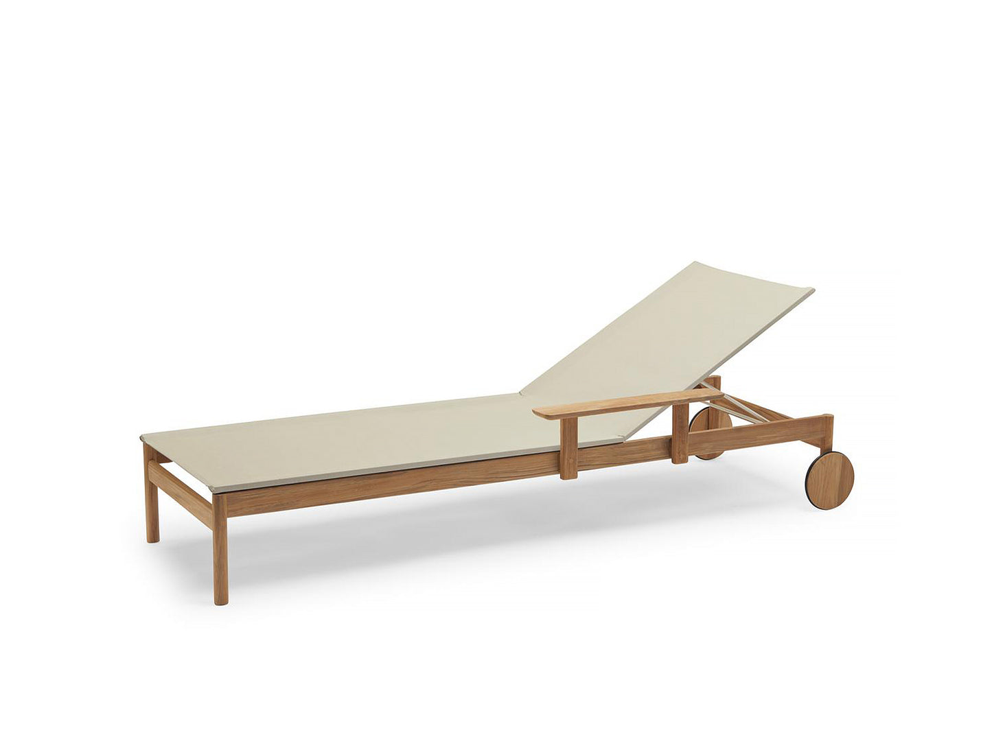 Pelagus Sunbed with One Armrest by Skagerak