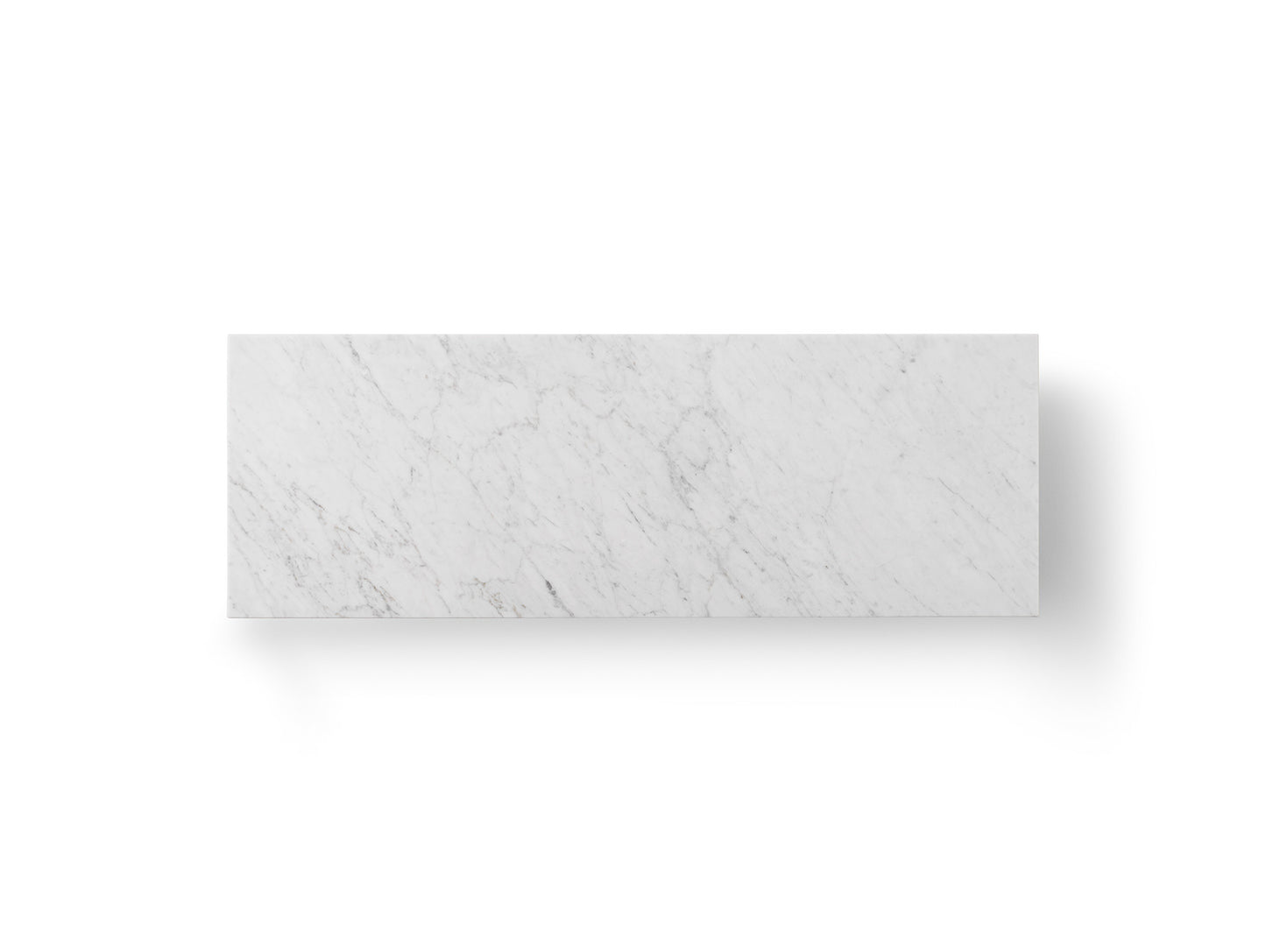 Marble Plinth Bridge by Audo Copenhagen - White Carrara Marble