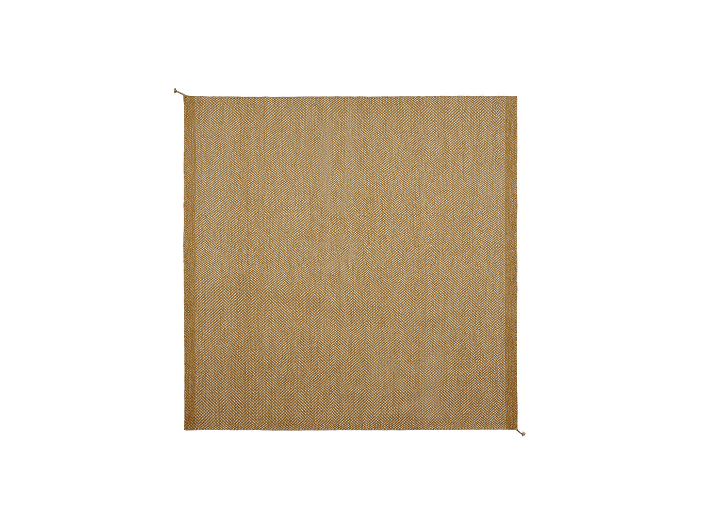 Ply Rug by Muuto - 240 x 240 cm / Burnt Orange