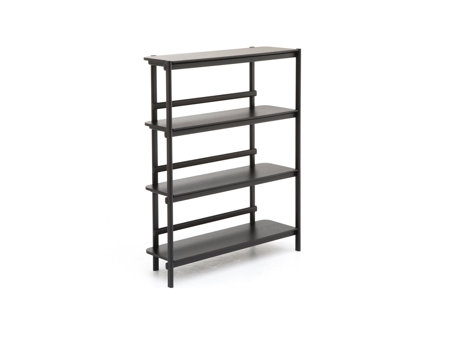 Archive Shelf by Karimoku New Standard - W110 cm / Grain Matte Black