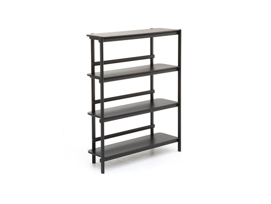 Archive Shelf by Karimoku New Standard - W110 cm /  Grain Matte Black