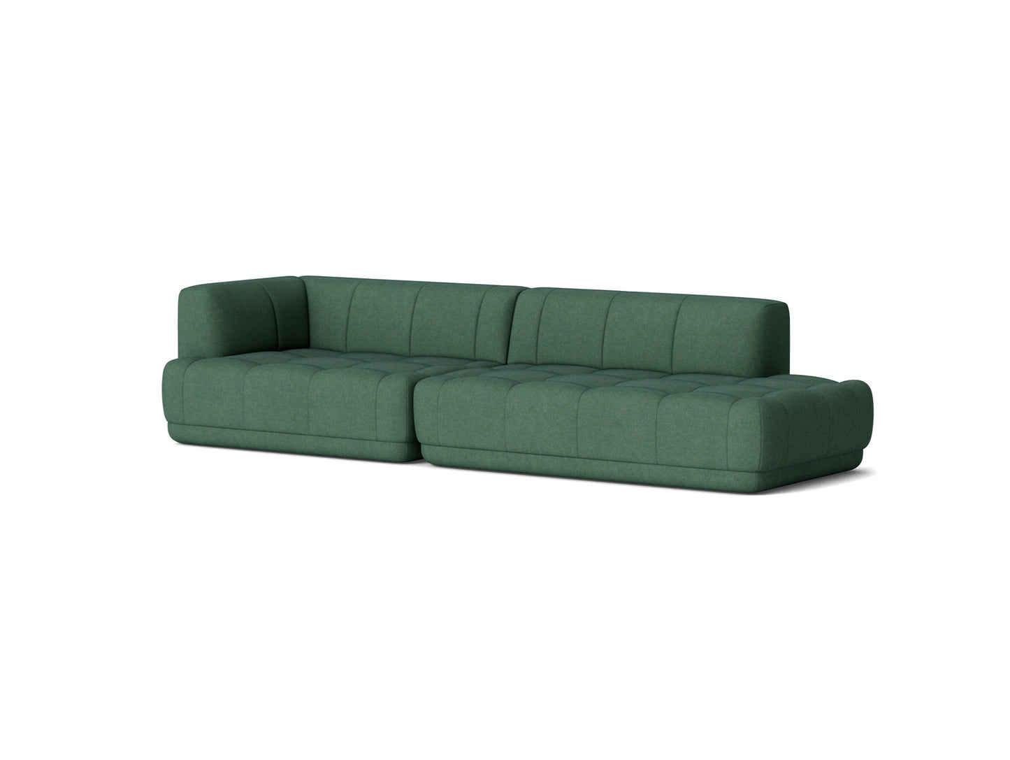 Quilton Sofa - Combination 10 by HAY - Left Armrest / Atlas 951