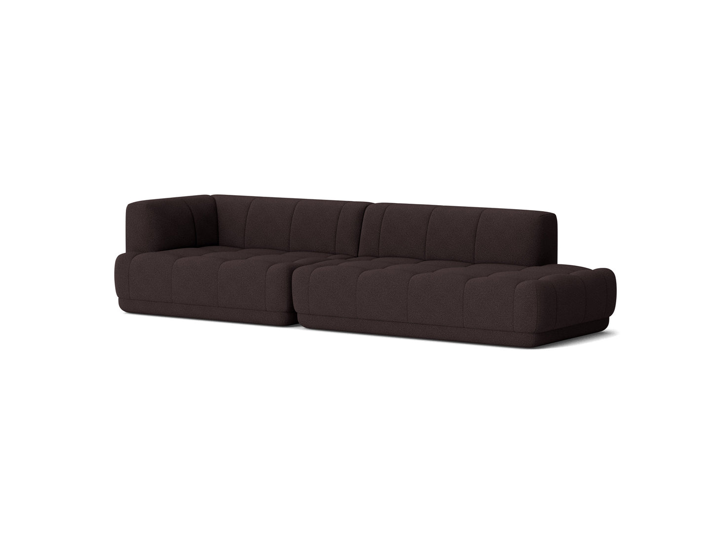 Quilton Sofa - Combination 10 by HAY - Left Armrest / Coda 382