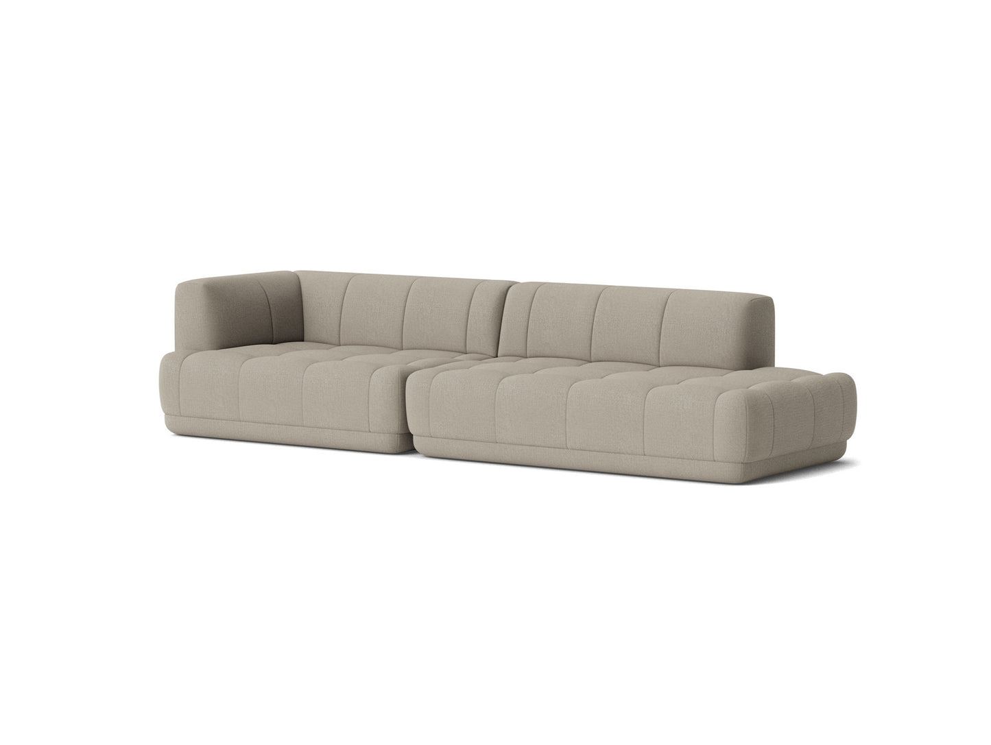 Quilton Sofa - Combination 10 by HAY - Left Armrest / Vidar 4 222