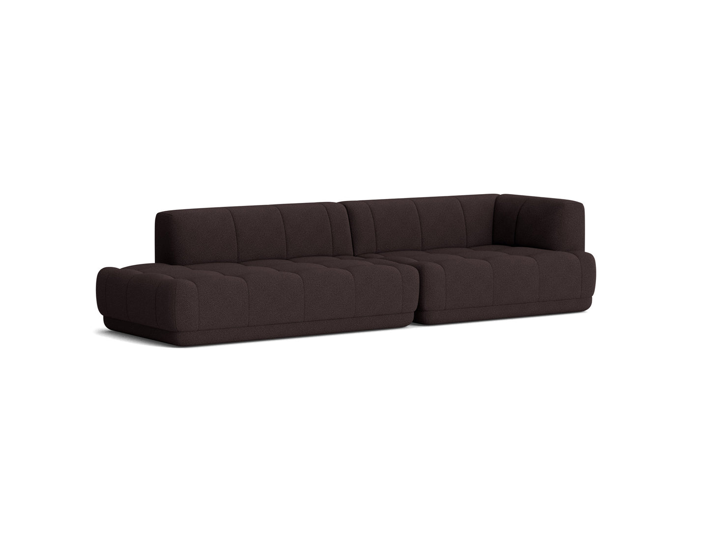 Quilton Sofa - Combination 10 by HAY - Right Armrest / Coda 382