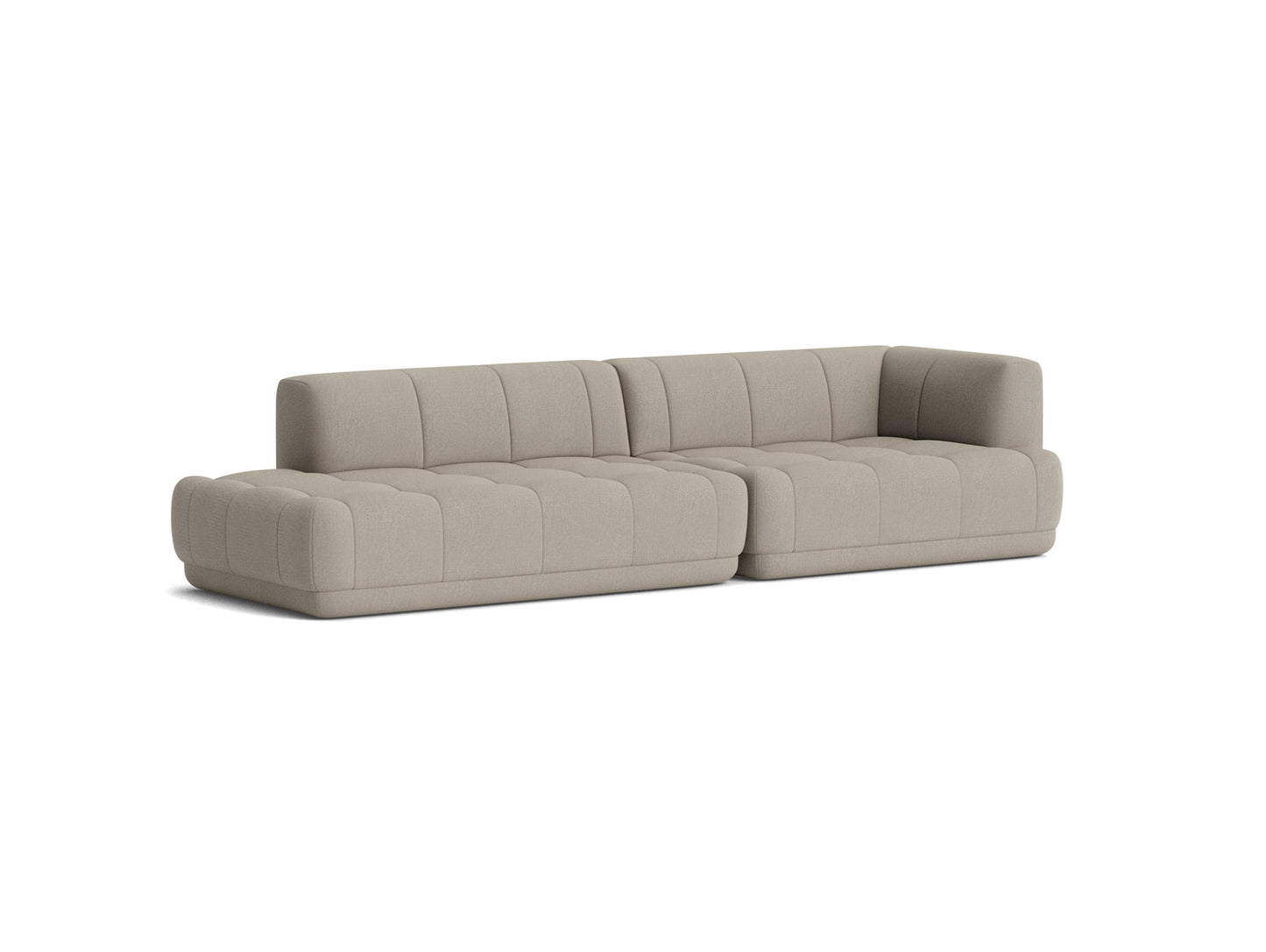 Quilton Sofa - Combination 10 by HAY - Right Armrest / Vidar 4 222