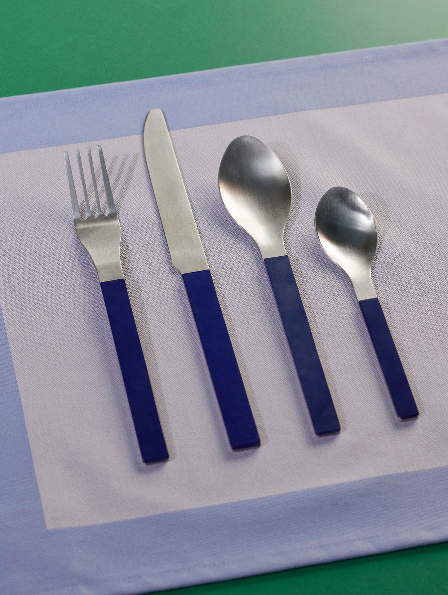 MVS Cutlery - Set of 4 by HAY - Dark Blue