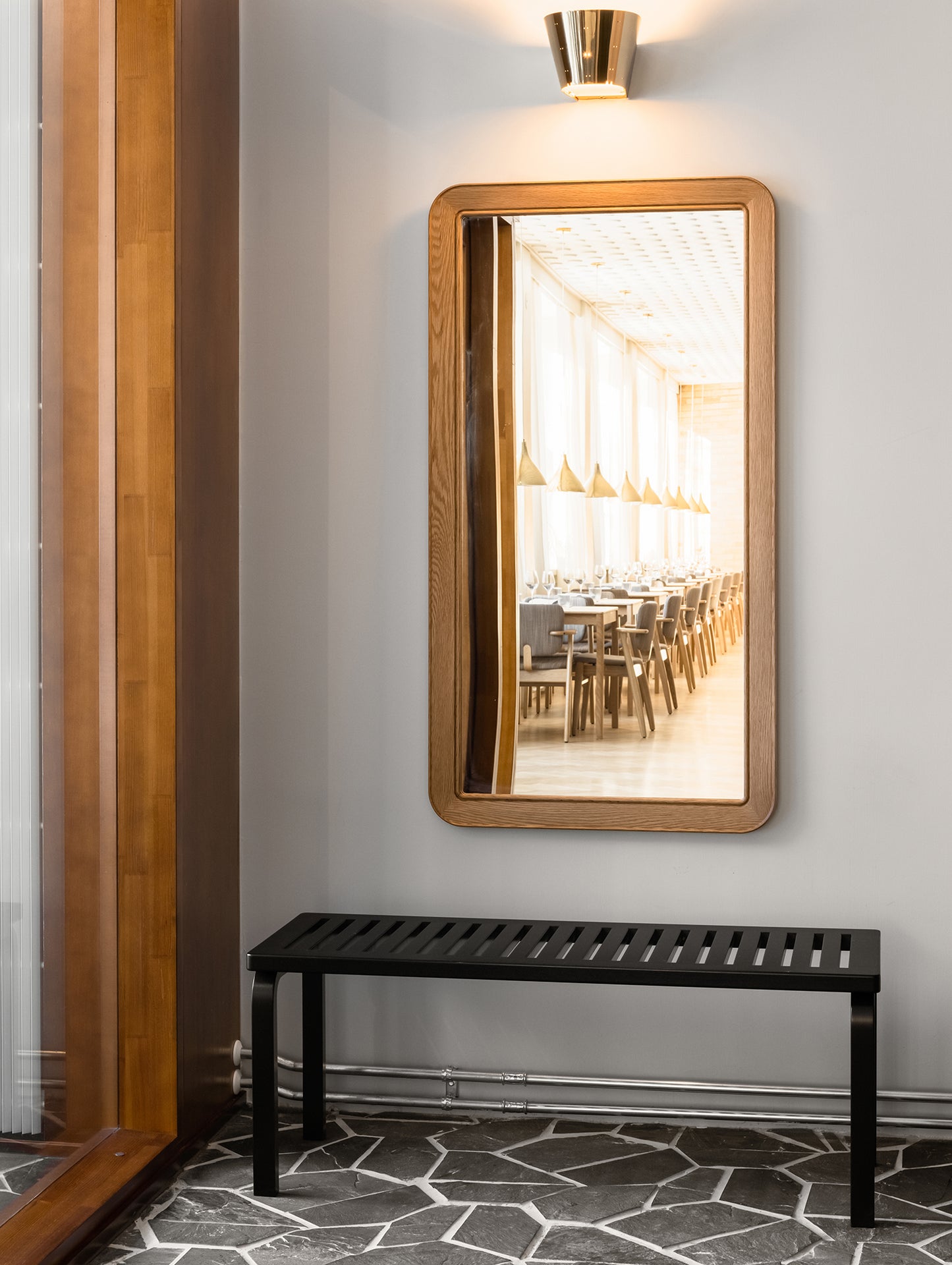 Bench 153 by Artek - Black Lacquered Birch