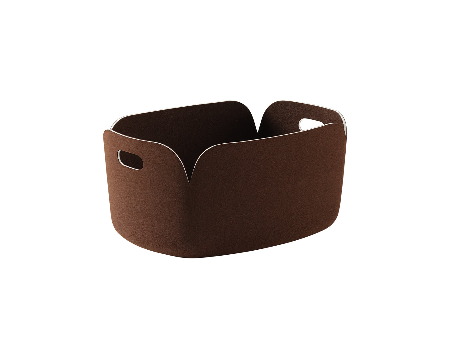 Restore Storage Basket by Muuto - Dark Brown