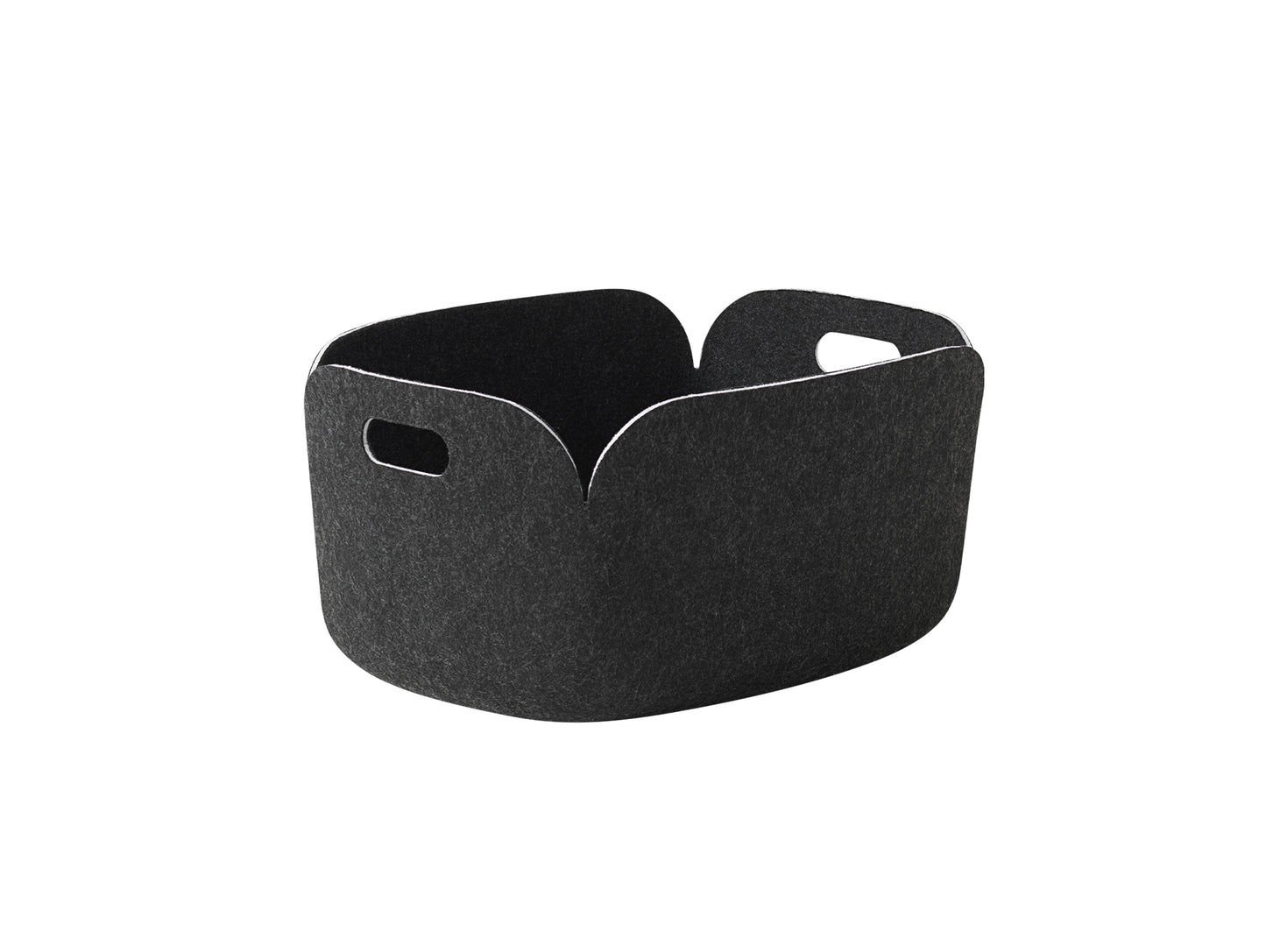 Restore Storage Basket by Muuto - Black Melange