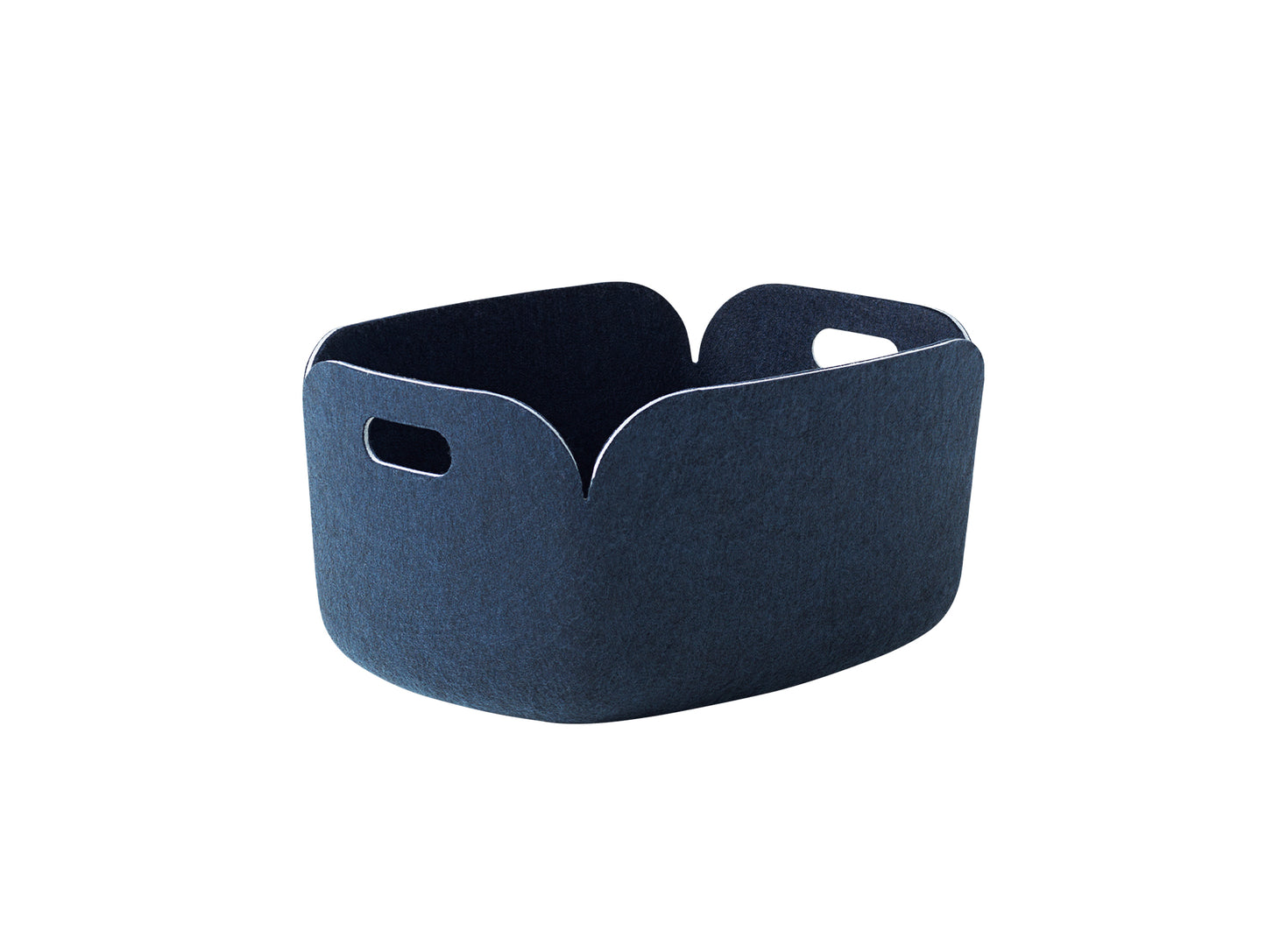 Restore Storage Basket by Muuto - Midnight blue