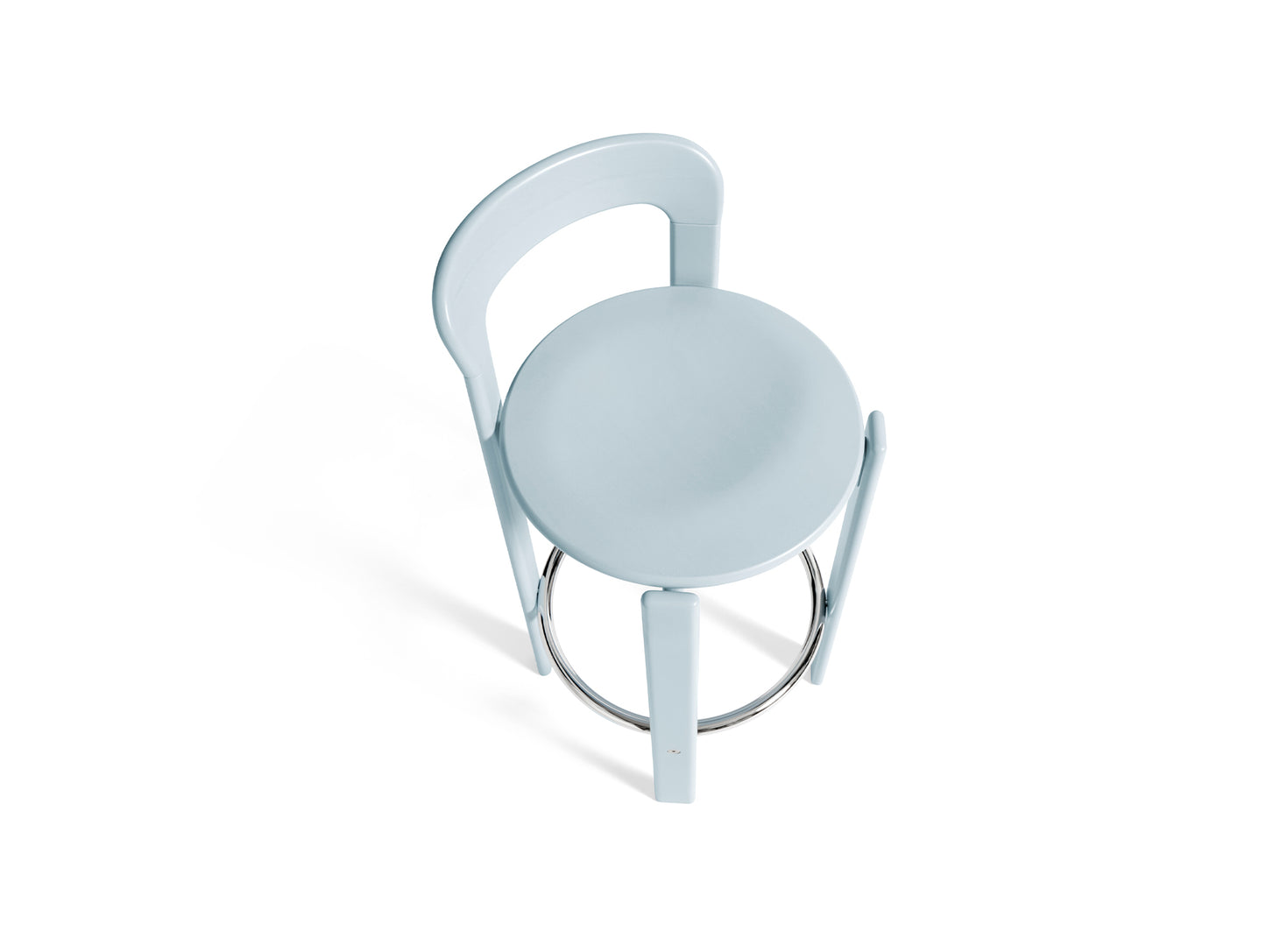 Rey Bar Stool by HAY - Slate Blue