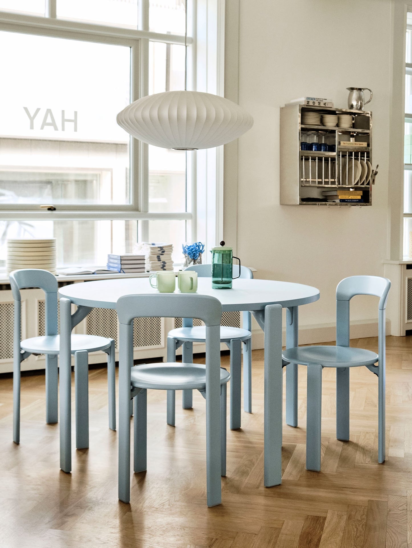 Rey Chair by HAY - Slate Blue.